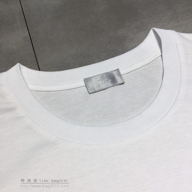 Dior夏裝T恤 19春夏新款 迪奧短袖 白色短袖  tzy1759